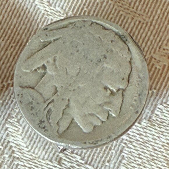 Vintage Buffalow Indian Head Earrings - Picture 9 of 9